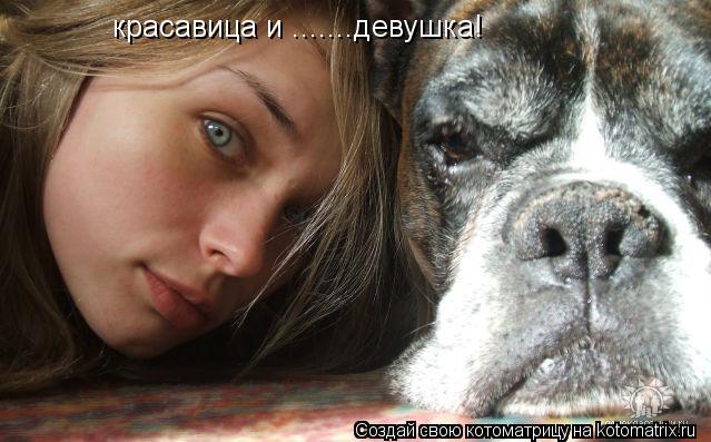 красавица и .......девушка!... Котоматрица: красавица и .......девушка!