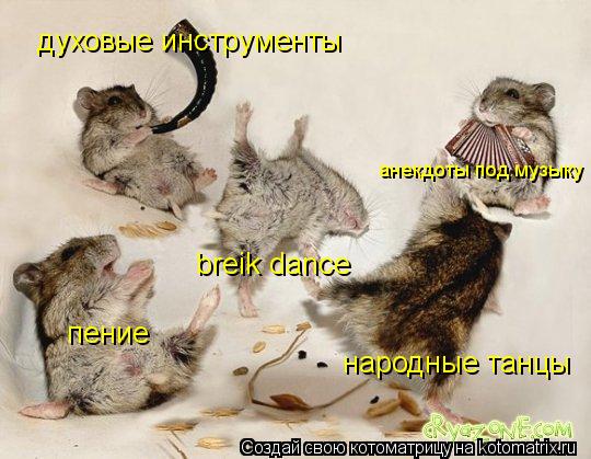 народные танцы пение breik dance духовые инструменты анекдоты под музыку... Котоматрица: народные танцы пение breik dance духовые инструменты анекдоты под музыку