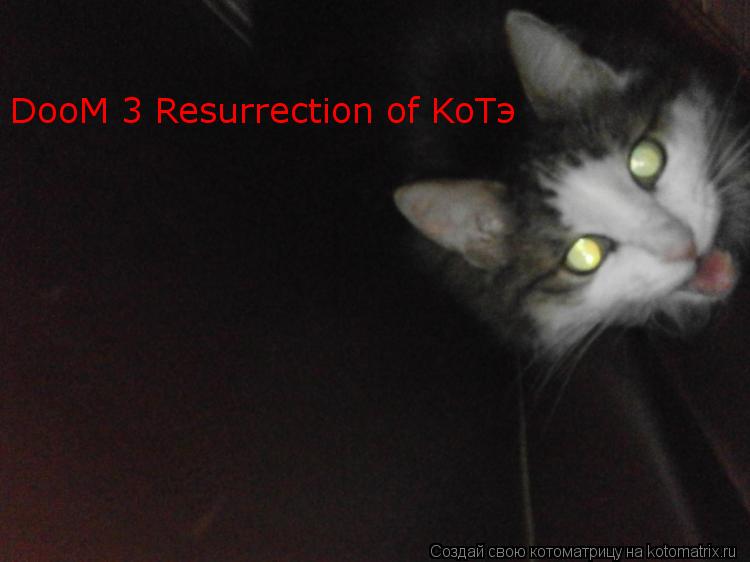 Котоматрица: DooM 3 Resurrection of KoTэ