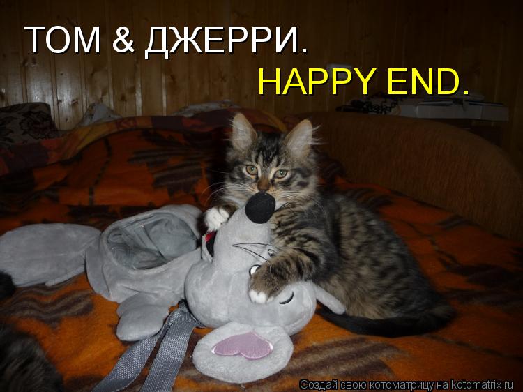 ТОМ & ДЖЕРРИ. HAPPY END.... Котоматрица: ТОМ & ДЖЕРРИ. HAPPY END.