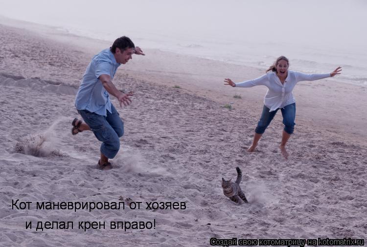 Кот маневрировал от хозяев Кот маневрировал от хозяев и делал крен вправо! и делал крен вправо!... Котоматрица: Кот маневрировал от хозяев Кот маневрировал от хозяев и делал крен вправо! и делал крен вправо!