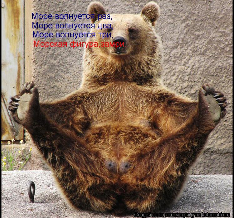 Котоматрица: Море волнуется раз, Море волнуется два, Море волнуется три, Морская фигура,замри.