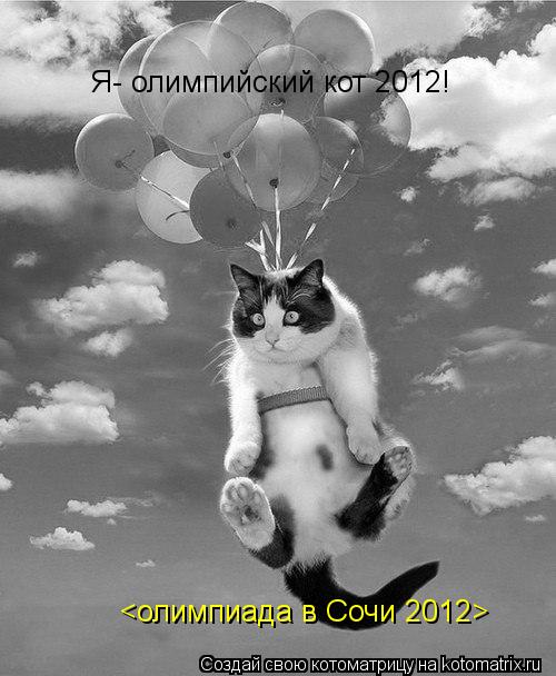 Котоматрица: Я- олимпийский кот 2012! <олимпиада в Сочи 2012>