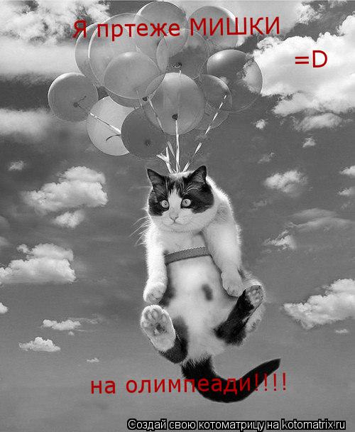 Я пртеже МИШКИ на олимпеади!!!! =D... Котоматрица: Я пртеже МИШКИ на олимпеади!!!! =D