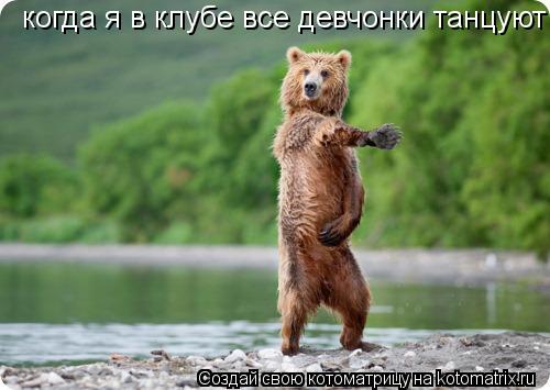 когда я в клубе все девчонки танцуют... Котоматрица: когда я в клубе все девчонки танцуют