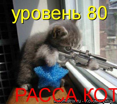 РАССА КОТ уровень 80... Котоматрица: РАССА КОТ уровень 80