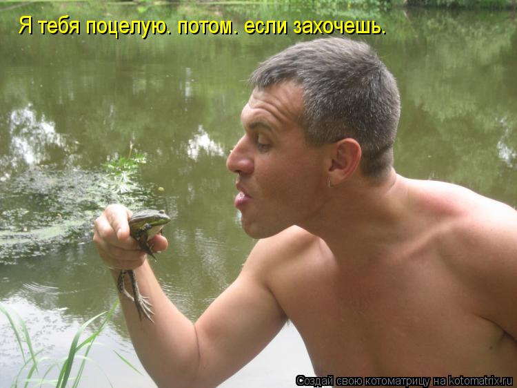 Котоматрица: Я тебя поцелую… потом… если захочешь…