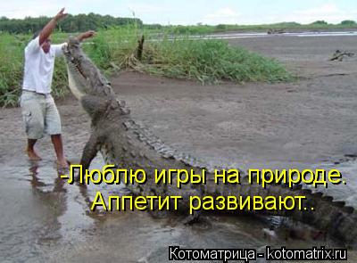 -Люблю игры на природе. -Люблю игры на природе. Аппетит развивают..... Котоматрица: -Люблю игры на природе. -Люблю игры на природе. Аппетит развивают..