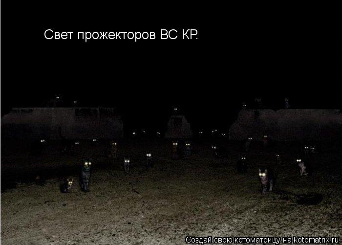 Котоматрица: Свет прожекторов ВС КР.