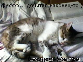 фухххх... дочитал наконец-то )... Котоматрица: фухххх... дочитал наконец-то )
