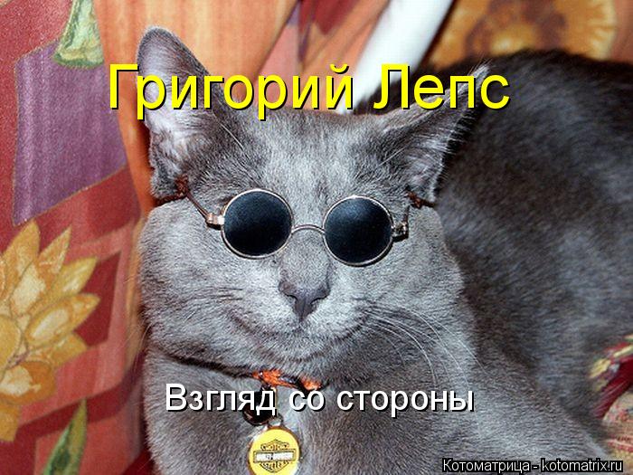 Григорий Лепс Взгляд со стороны... Котоматрица: Григорий Лепс Взгляд со стороны
