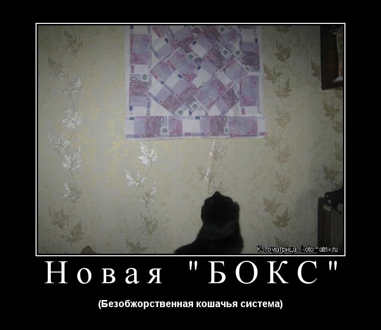 Котоматрица: Новая "БОКС" (Безобжорственная кошачья система)