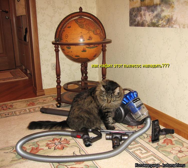 Котоматрица: как нафик этот пылесос наладить???