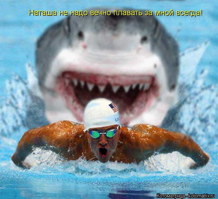 Наташа не надо вечно плавать за мной всегда!... Котоматрица: Наташа не надо вечно плавать за мной всегда!