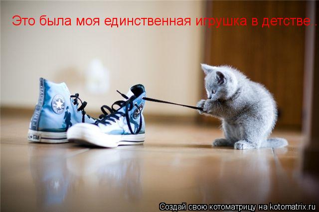 Это была моя единственная игрушка в детстве........ Котоматрица: Это была моя единственная игрушка в детстве.....