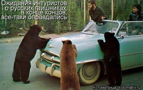 Ожидания интуристов о русских гаишниках, в конце концов, все-таки оправдались ..... Котоматрица: Ожидания интуристов о русских гаишниках, в конце концов, все-таки оправдались ..