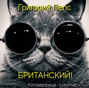 Григорий Лепс БРИТАНСКИЙ!... Котоматрица: Григорий Лепс БРИТАНСКИЙ!