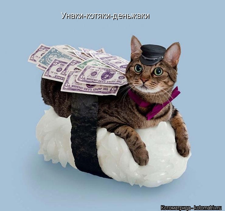 Унаки-котяки-деньжаки... Котоматрица: Унаки-котяки-деньжаки