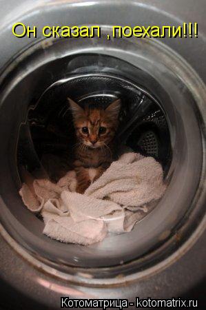 Котоматрица: Он сказал ,поехали!!!
