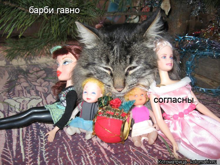 барби гавно согласны... Котоматрица: барби гавно согласны