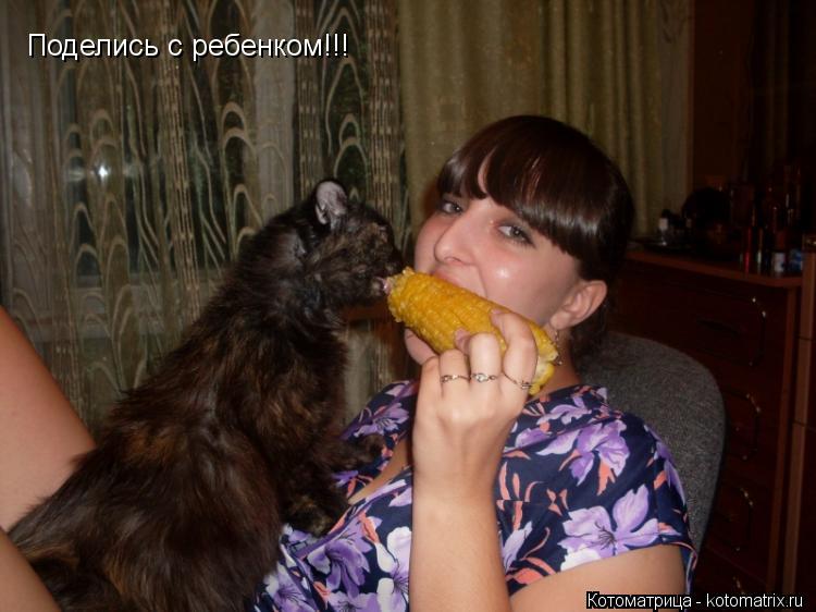 Поделись с ребенком!!!... Котоматрица: Поделись с ребенком!!!