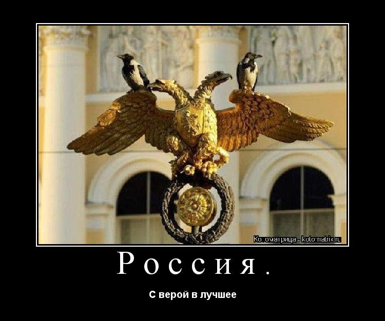 Россия. С верой в лучшее... Котоматрица: Россия. С верой в лучшее