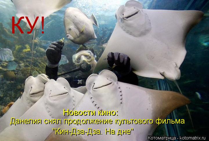 КУ! Новости кино: Данелия снял продолжение культового фильма "Кин-Дза-Дза. На дне"... Котоматрица: КУ! Новости кино: Данелия снял продолжение культового фильма "Кин-Дза-Дза. На дне"