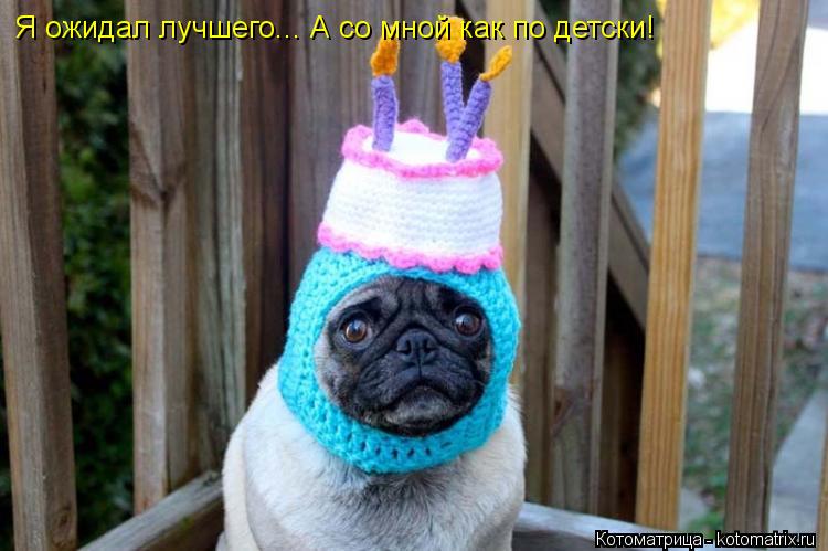 Я ожидал лучшего... А со мной как по детски!... Котоматрица: Я ожидал лучшего... А со мной как по детски!