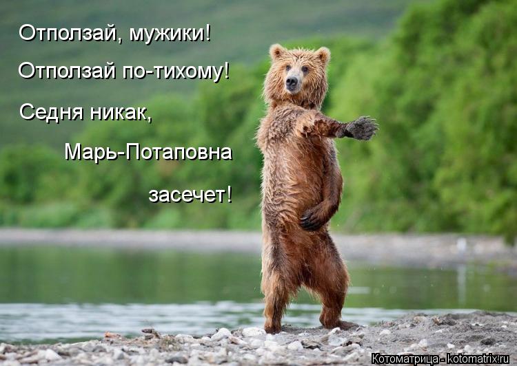 Отползай, мужики! Отползай по-тихому! Седня никак, Марь-Потаповна засечет!... Котоматрица: Отползай, мужики! Отползай по-тихому! Седня никак, Марь-Потаповна засечет!