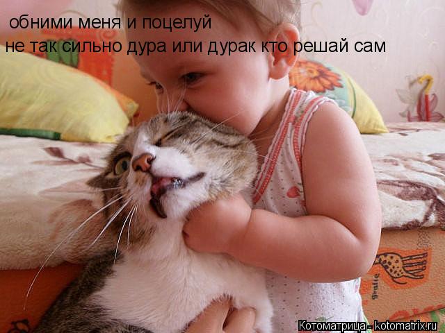 обними меня и поцелуй не так сильно дура или дурак кто решай сам... Котоматрица: обними меня и поцелуй не так сильно дура или дурак кто решай сам
