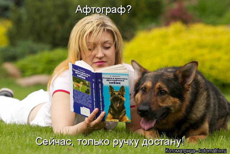 Афтограф? Сейчас, только ручку достану!... Котоматрица: Афтограф? Сейчас, только ручку достану!