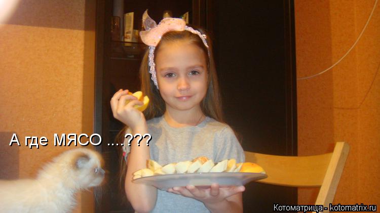 А где МЯСО ....???... Котоматрица: А где МЯСО ....???
