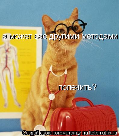 Котоматрица: а может вас другими методами полечить?