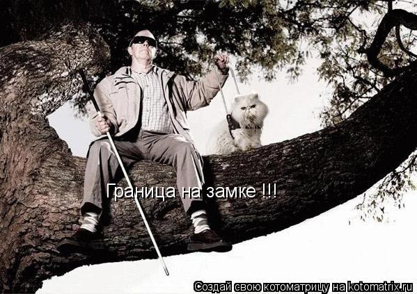 Котоматрица: Граница на замке !!!