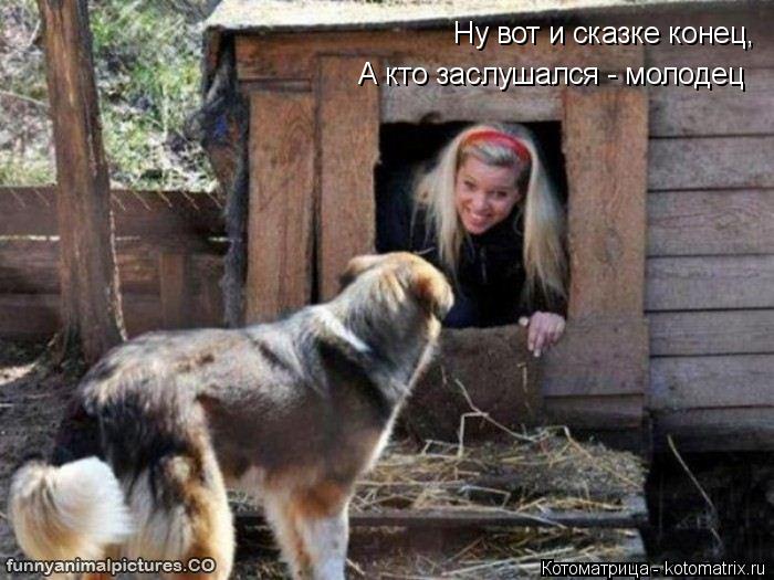 Ну вот и сказке конец, А кто заслушался - молодец... Котоматрица: Ну вот и сказке конец, А кто заслушался - молодец