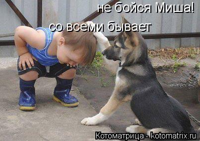 не бойся Миша! со всеми бывает... Котоматрица: не бойся Миша! со всеми бывает