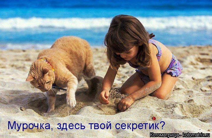 Котоматрица: Мурочка, здесь твой секретик?