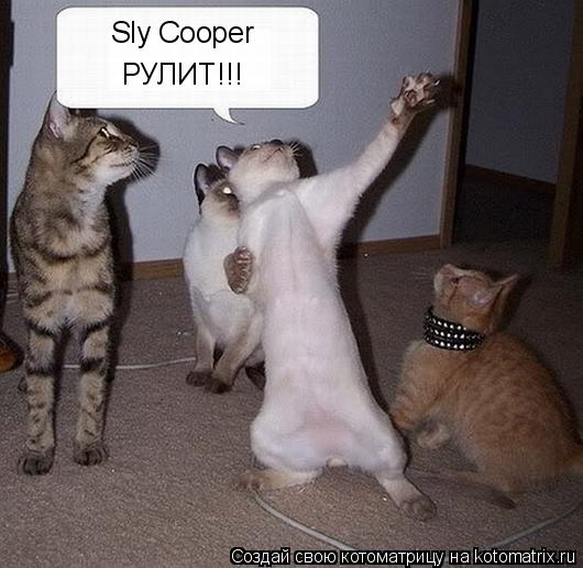 Sly Cooper РУЛИТ!!!... Котоматрица: Sly Cooper РУЛИТ!!!