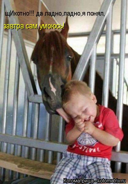 Котоматрица: щИкотно!!! да ладно,ладно,я понял, завтра сам умоюсь!