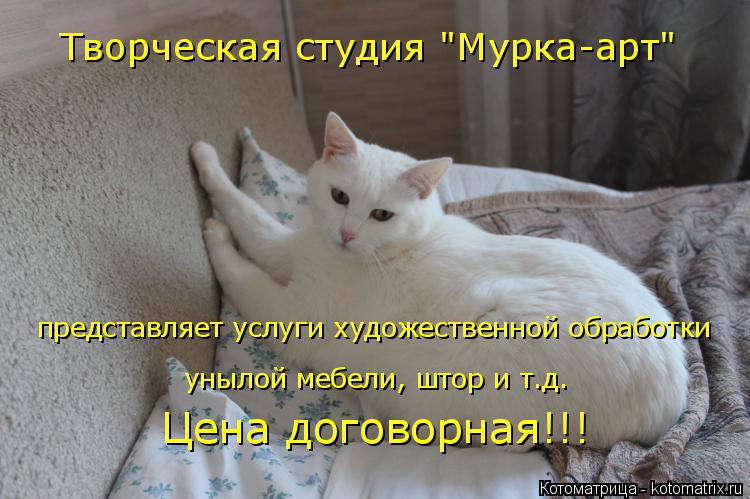 Творческая студия "Мурка-арт" представляет услуги художественной обработки унылой мебели, штор и т.д.... Котоматрица: Творческая студия "Мурка-арт" представляет услуги художественной обработки унылой мебели, штор и т.д. Цена договорная!!!