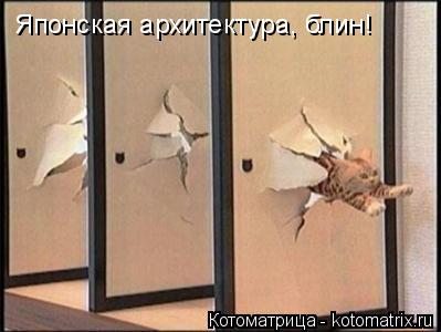 Японская архитектура, блин!... Котоматрица: Японская архитектура, блин!