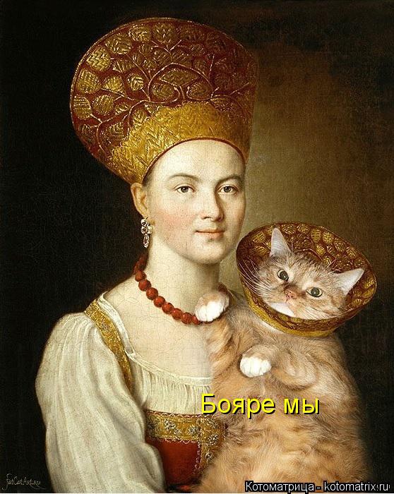 Бояре мы... Котоматрица: Бояре мы
