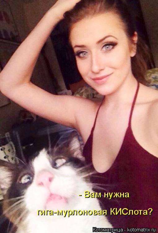 - Вам нужна гига-мурлоновая КИСлота?... Котоматрица: - Вам нужна гига-мурлоновая КИСлота?