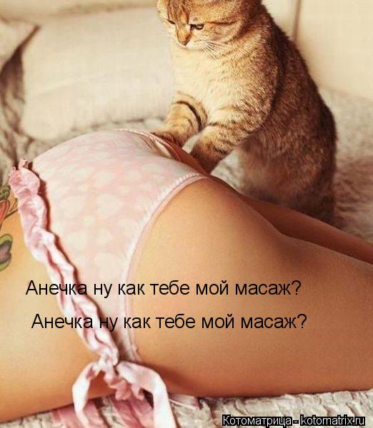 Анечка ну как тебе мой масаж? Анечка ну как тебе мой масаж?... Котоматрица: Анечка ну как тебе мой масаж? Анечка ну как тебе мой масаж?