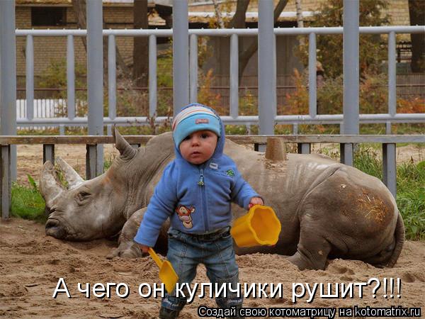 А чего он куличики рушит?!!!... Котоматрица: А чего он куличики рушит?!!!