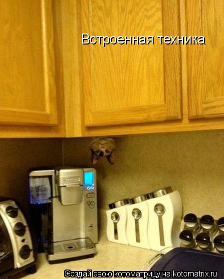 Встроенная техника... Котоматрица: Встроенная техника