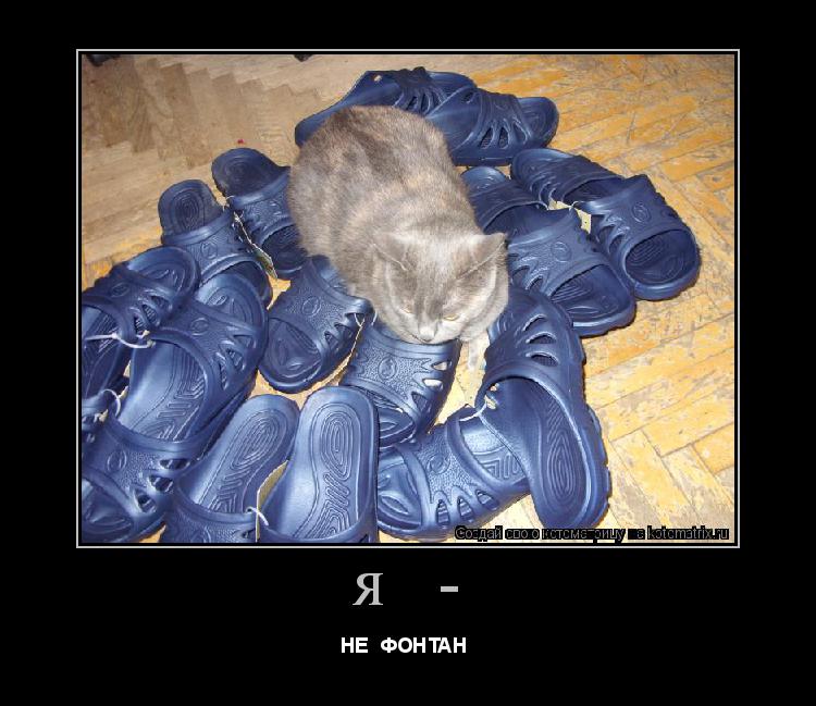 Котоматрица: я - НЕ  ФОНТАН 