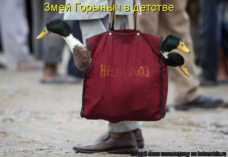 Котоматрица: Змей Горыныч в детстве