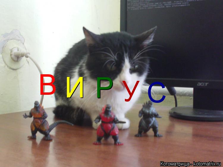 В И Р У С... Котоматрица: В И Р У С