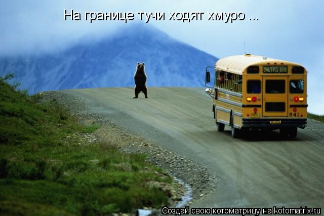 На границе тучи ходят хмуро ...... Котоматрица: На границе тучи ходят хмуро ...